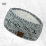 Bandeau Cache Oreille gris confortable et stylé