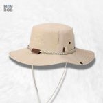 Bob beige avec ficelle pour homme