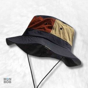 Bob outdoor bleu avec ficelle, accessoire tendance pour l'été