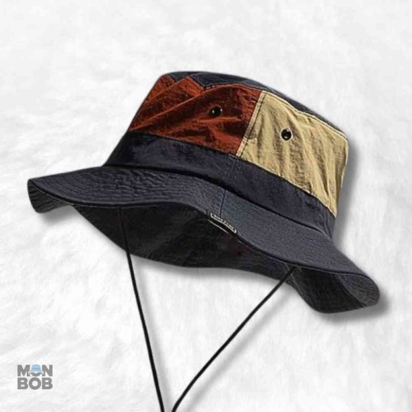 Bob outdoor bleu avec ficelle, accessoire tendance pour l'été