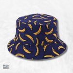 Chapeau bob léger et pratique, motif banane