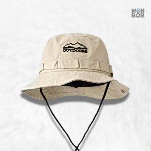 Bob Baroudeur Beige avec Ficelle pour un style décontracté
