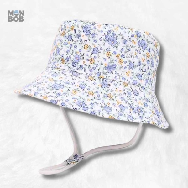 Bob bébé à fleurs bleu pour enfant