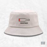 Bob coloré pour amateurs de bière en pleine fête