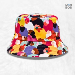 Bob coloré, idéal pour ajouter du style lors des festivals