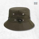 Bob réglable vert pour un look décontracté et tendance