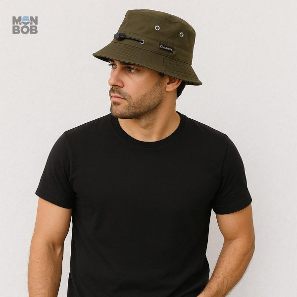 Accessoire mode : bob vert ajustable pour toutes les occasions