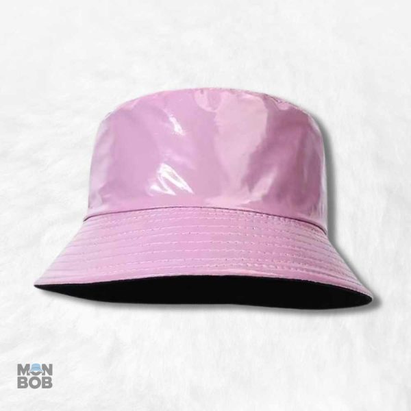 Bob de pluie rose pour une protection élégante sous la pluie
