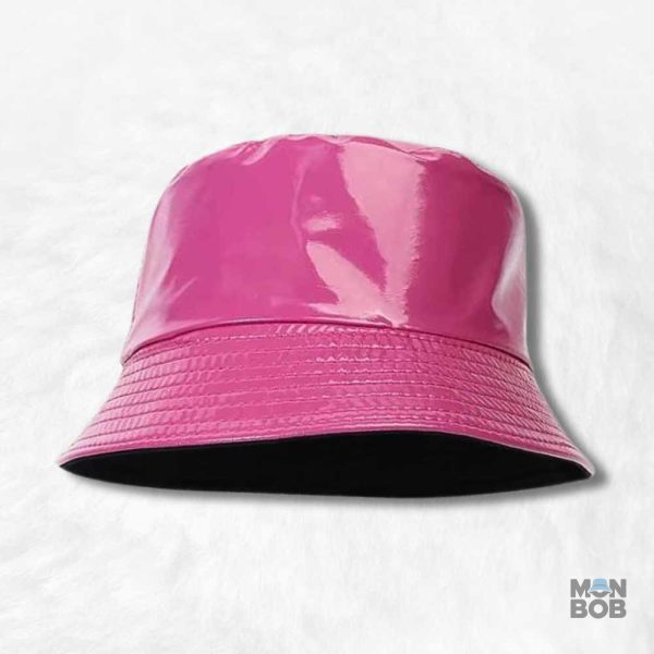 Bob de pluie rose fuchsia tendance pour les jours pluvieux
