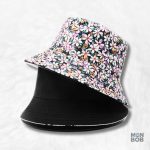 Bob réversible à fleurs tendance pour un look original