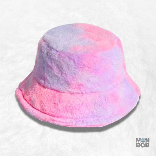 Bob coloré en fourrure douce