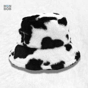Bob en fourrure vache, tendance et original
