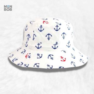 Bob Garçon Marin blanc, accessoire mode été pour enfants