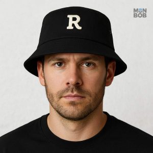 Chapeau noir idéal pour le golf, style décontracté et élégant