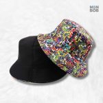 Bob Graphiti réversible au design moderne et coloré