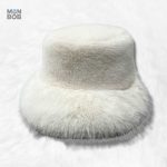 Chapeau bob femme en matériau chaud et confortable