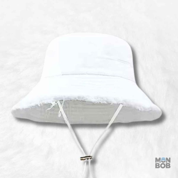 Bob homme été blanc élégant pour les journées ensoleillées