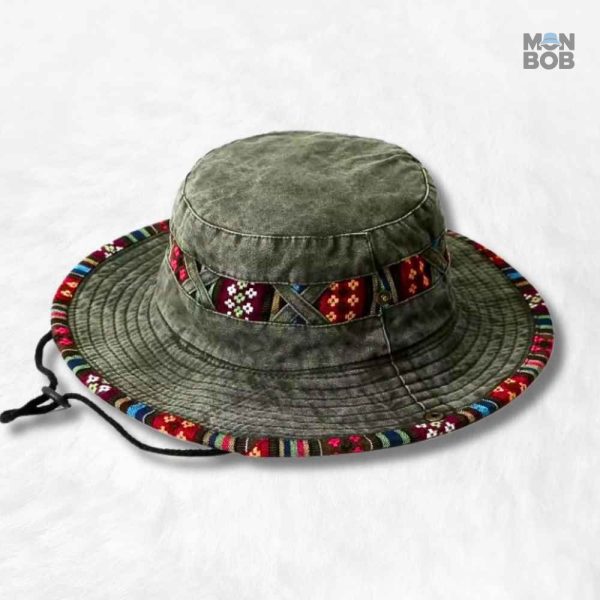Bob Homme Luxe Vert, accessoire de mode tendance