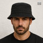 Bob en denim noir, style moderne pour toutes les occasions