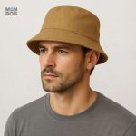Chapeau Bob Kaki, style décontracté pour homme