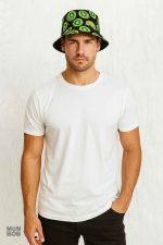 Bob réversible aux motifs Kiwi, style unique et coloré