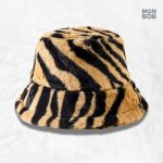 Bob réversible motif léopard, accessoire de mode pratique