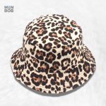 Chapeau léopard réversible, parfait pour l'été et le style