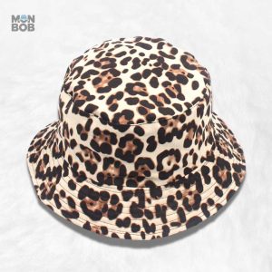 Chapeau léopard réversible, parfait pour l'été et le style