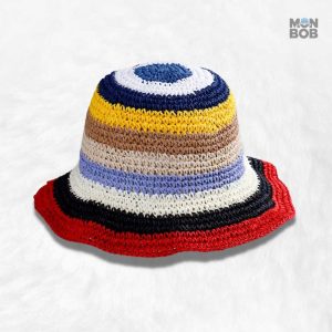 Bob en Maille Multicolore pour un look tendance