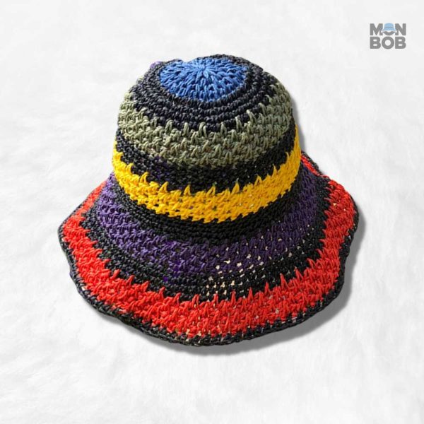 Chapeau original en Maille, parfait pour l'été