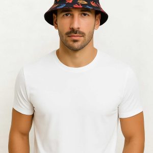 Variété de bob réversible avec motif unique et coloré