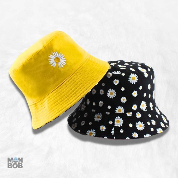 Casquette Marguerite réversible pour un look tendance