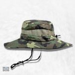 Bob militaire homme en style décontracté et tendance