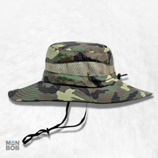 Bob militaire homme en style décontracté et tendance