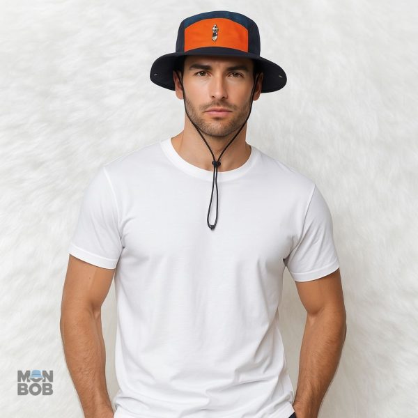 Chapeau bob orange pour une touche moderne et tendance
