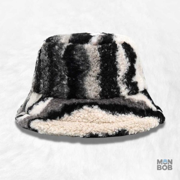 Bob en fausse fourrure pour femme, confort et mode