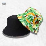 Bob réversible Palmier, accessoire tendance et stylé.