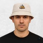 Bob en imprimé panda, idéal pour un style décontracté au festival