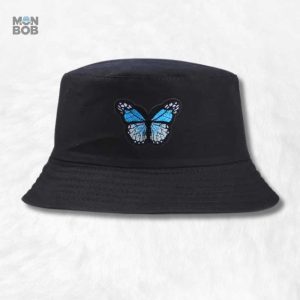 Chapeau bob à motif papillon pour une touche festive
