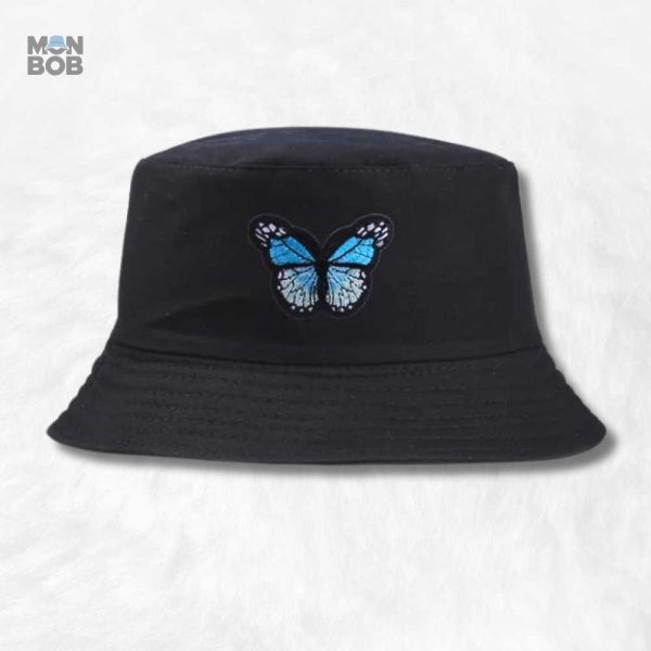 Chapeau bob à motif papillon pour une touche festive