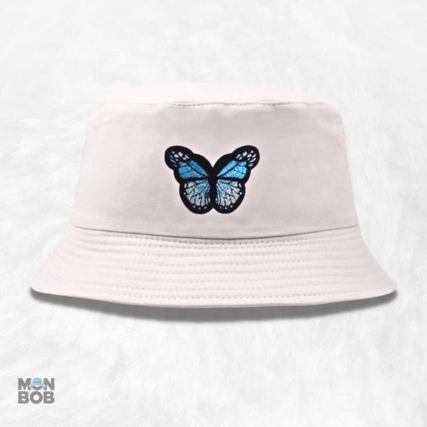 Chapeau bob festival au design papillon unique et coloré