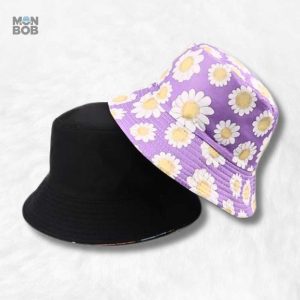 Bob réversible Pâquerette, accessoire tendance pour le printemps