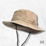 Bob randonnée homme beige élégant et pratique pour les activités en extérieur