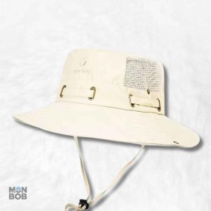 Bob randonnée homme ficelle crème, accessoire d'extérieur essentiel