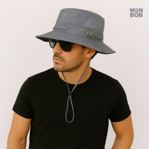 Chapeau randonnée homme couleur ficelle