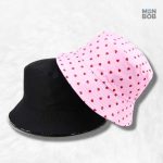 Bob réversible avec motif cœur, accessoire tendance
