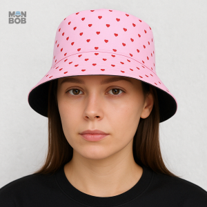 Bob réversible, style cœur, parfait pour toutes les occasions