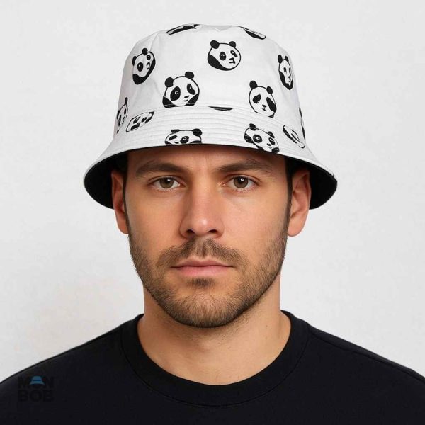 Bob panda réversible, style unique et ludique pour enfants