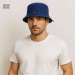 Casquette bleue légère adaptée à la course