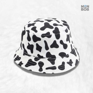 Bob réversible Vache, accessoire tendance et original